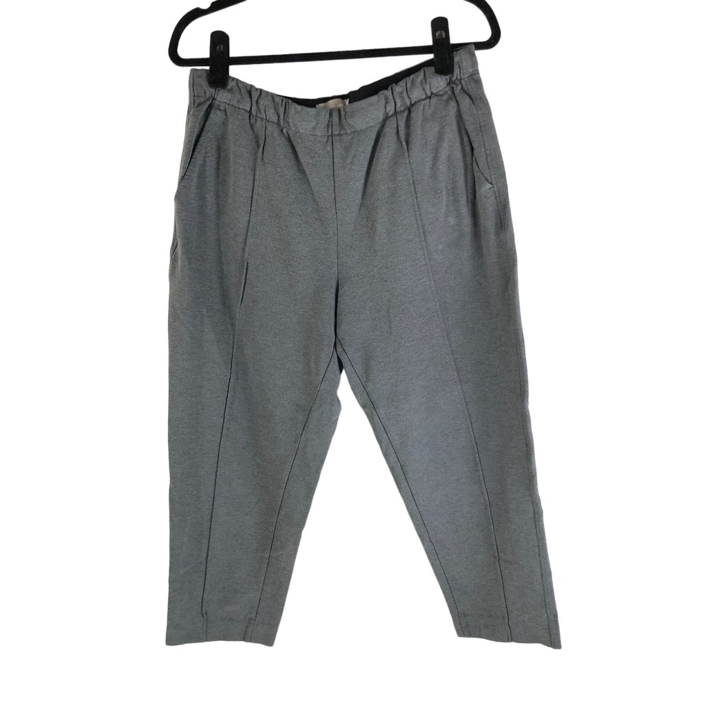 Everlane Womens Dream Pant Pintuck Pull On Drawstring Stretch Pockets Gray L